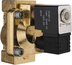 PRO-SOURCE - 1", 2/2 Way Stacking Solenoid Valve - 110 VAC, 12 CV Rate, 4.98" High x 3.78" Long - Benchmark Tooling