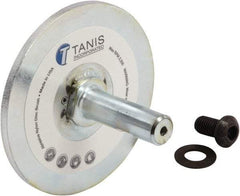 Tanis - 1/4" Arbor Hole to 3/4" Shank Diam Drive Arbor - For 8" Tanis Disc Brushes, Flow Through Spindle - Benchmark Tooling