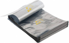 Value Collection - 12" Long x 8" Wide, 3 mil Thick, Clear Metalized Static Shield Bag - Metal-In - Benchmark Tooling