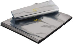 Value Collection - 18" Long x 15" Wide, 3 mil Thick, Clear Metalized Static Shield Bag - Metal-In - Benchmark Tooling