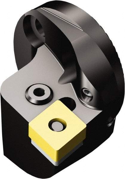 Sandvik Coromant - Left Hand Cut, Size 40, CNMG 120408 Insert Compatiblity, Internal Modular Turning & Profiling Cutting Unit Head - 27mm Ctr to Cutting Edge, 35mm Head Length, Through Coolant, Series T-Max P - Benchmark Tooling