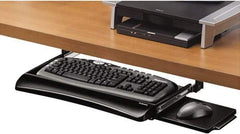 FELLOWES - Silver Keyboard Drawer - Use with Office Supplies - Benchmark Tooling