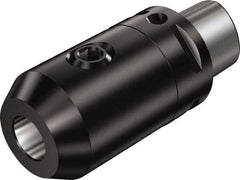 Sandvik Coromant - C6 Outside Modular Connection, 1-1/4" Hole Diam, Capto to Weldon Straight Shank Adapter - 85.01mm Projection, 54.3mm Nose Diam, 123.014mm OAL, Through Coolant - Exact Industrial Supply