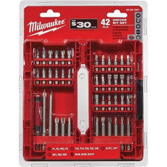 Milwaukee Tool - Power & Impact Screwdriver Bit Sets Point Type: Assorted Bit Type: Driver - Benchmark Tooling