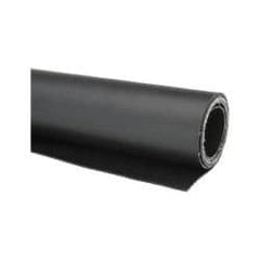 Made in USA - 48" Wide, Polyester-Reinforced Neoprene Rubber Foam Sheet - 50 to 60 Durometer, Black, -20 to 180°F, 1,000 psi Tensile Strength, Cut-to-Length - Benchmark Tooling
