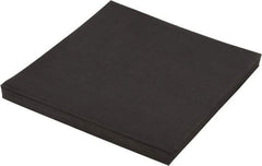 Made in USA - 12" Long, 12" Wide, Neoprene Spring Blend Rubber Foam Sheet - 65 to 75 Durometer, Black, -20 to 170°F, 1,000 psi Tensile Strength, Stock Length - Benchmark Tooling