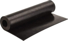 Made in USA - 36" Long, 12" Wide, Neoprene Spring Blend Rubber Foam Sheet - 65 to 75 Durometer, Black, -20 to 170°F, 1,000 psi Tensile Strength, Stock Length - Benchmark Tooling