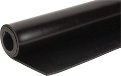 Made in USA - 36" Long, 24" Wide, Neoprene Spring Blend Rubber Foam Sheet - 65 to 75 Durometer, Black, -20 to 170°F, 1,000 psi Tensile Strength, Stock Length - Benchmark Tooling