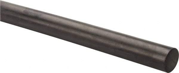 Made in USA - 1 Inch Diameter x 36 Inch Long, Neoprene Spring Blend Rubber Rod - 1,200 psi Tensile Strength, 70 to 80 Shore A Durometer, -30 to 200°F - Benchmark Tooling