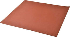 Made in USA - 12" Long, 12" Wide, Silicone Rubber Foam Sheet - 50 to 60 Durometer, Red, -60 to 500°F, 650 psi Tensile Strength, Stock Length - Benchmark Tooling