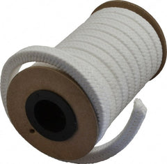 Made in USA - 3/8" x 8.4' Spool Length, PTFE/Sanitary Compression Packing - Benchmark Tooling