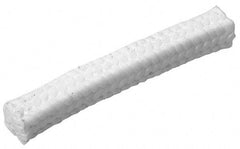 Made in USA - 5/16" x 6' Spool Length, PTFE/Sanitary Compression Packing - 1,000 Max psi, 500° F Max, White - Benchmark Tooling