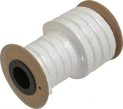 Made in USA - 3/8" x 4.2' Spool Length, PTFE/Sanitary Compression Packing - Benchmark Tooling