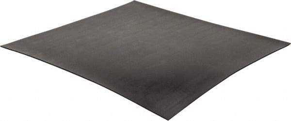 Made in USA - 12" Long, 12" Wide, Viton Rubber Foam Sheet - 70 to 80 Durometer, Black, -20 to 400°F, 1,500 psi Tensile Strength, Stock Length - Benchmark Tooling