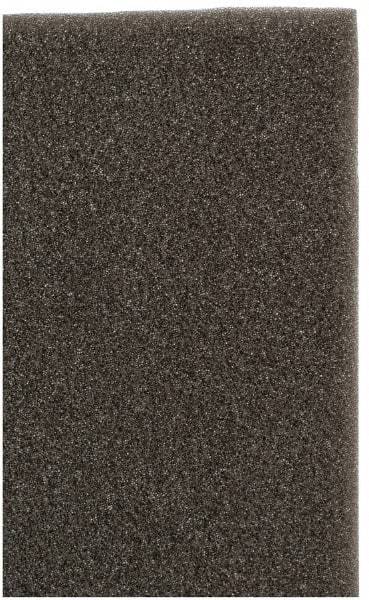 Made in USA - 54" Wide, Pyrell Polyurethane Foam Rubber Foam Sheet - Gray, -40 to 225°F, Plain Backing, Cut-to-Length - Benchmark Tooling