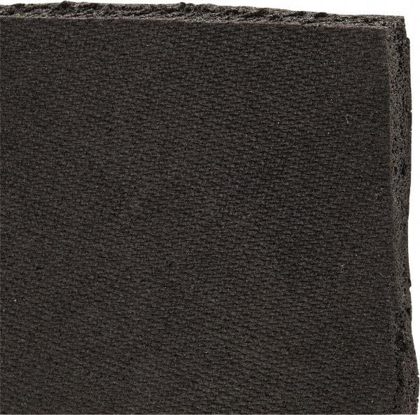 Made in USA - 36" Wide, Neoprene Foam Rubber Foam Sheet - 25 to 40 Durometer, Black, -40 to 150°F, Plain Backing, Cut-to-Length - Benchmark Tooling
