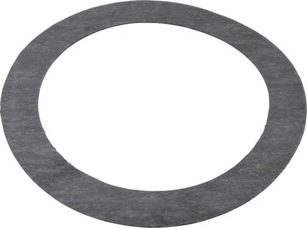 Made in USA - 6" Pipe, 6-5/8" ID x 8-3/4" OD Flange Gasket - Graphite, Silver Gray, 1/16" Thick - Benchmark Tooling