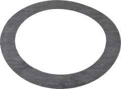 Made in USA - 6" Pipe, 6-5/8" ID x 8-3/4" OD Flange Gasket - Graphite, Silver Gray, 1/16" Thick - Benchmark Tooling