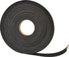 Made in USA - 50' x 3/4" x 1/8" Black Neoprene-Blend Spring Roll - Benchmark Tooling
