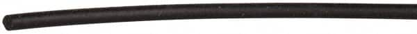 Made in USA - 100' Long, EPDM Foam Cord - 1/8" Diam, Black - Benchmark Tooling