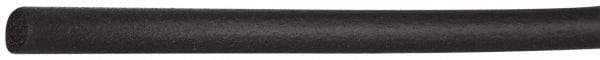 Made in USA - 100' Long, EPDM Foam Cord - 1/4" Diam, Black - Benchmark Tooling