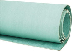 Made in USA - 60" Long x 30" Wide x 1/16" Thick, Aramid Sheet Gasketing - 1,450 Max psi, Green - Benchmark Tooling