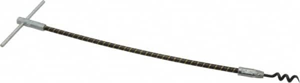 Made in USA - 15" OAL Flexible Shaft - 1/4" Cork Diam, 1/4" Shaft Diam, For 7/16 to 1/2" Packing Size - Benchmark Tooling