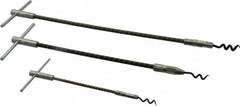Made in USA - 3 Piece Flexible Shaft Packing Tool Set - Contains 6-1/2, 10-1/2 & 15" Tools - Benchmark Tooling