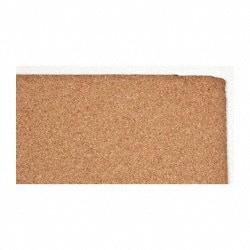 Made in USA - 36" Long x 36" Wide x 3/8" Thick, Composition Cork Sheet Gasketing - Tan - Benchmark Tooling