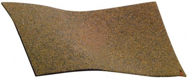 Made in USA - 36" Long x 36" Wide x 3/16" Thick, Cork Fiber Sheet Gasketing - Benchmark Tooling