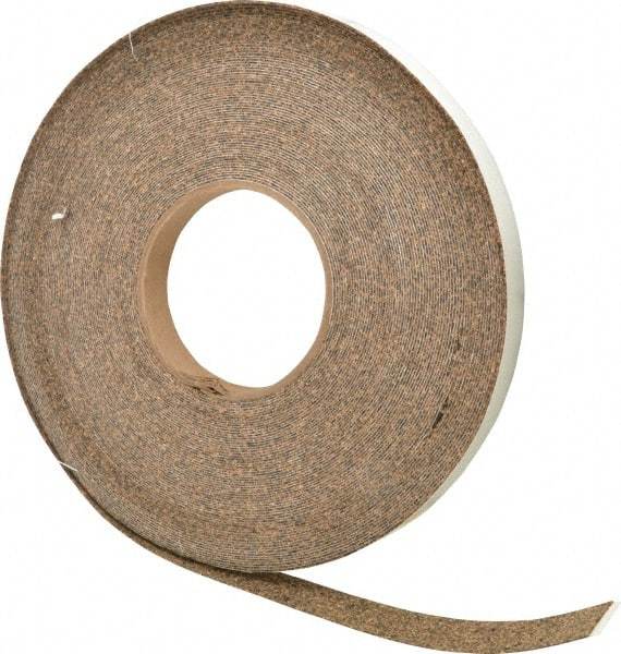 Made in USA - 3/4" Wide x 1/32" Thick, Adhesive Backed Gasketing Roll - 40 to 60 Durometer, 33 Lb per Cubic' Min Density - Benchmark Tooling
