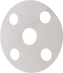 Made in USA - 3/4" Pipe, Flange Gasket - Gore-Tex GR, White, 1/16" Thick - Benchmark Tooling