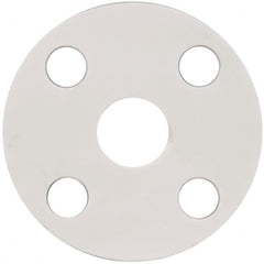 Made in USA - 1" Pipe, Flange Gasket - Gore-Tex GR, White, 1/16" Thick - Benchmark Tooling