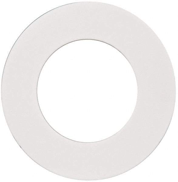 Made in USA - 2" Pipe, Flange Gasket - Gore-Tex GR, White, 1/16" Thick - Benchmark Tooling