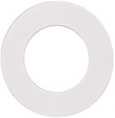 Made in USA - 2" Pipe, Flange Gasket - Gore-Tex GR, White, 1/16" Thick - Benchmark Tooling