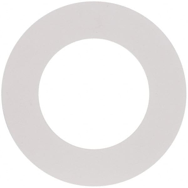 Made in USA - 2-1/2" Pipe, Flange Gasket - Gore-Tex GR, White, 1/16" Thick - Benchmark Tooling