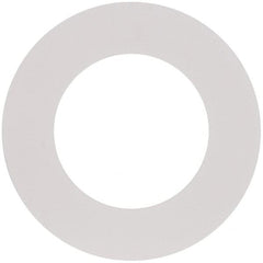 Made in USA - 2-1/2" Pipe, Flange Gasket - Gore-Tex GR, White, 1/16" Thick - Benchmark Tooling