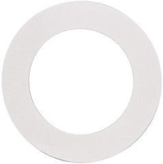 Made in USA - 3" Pipe, Flange Gasket - Gore-Tex GR, White, 1/16" Thick - Benchmark Tooling