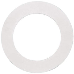 Made in USA - 4" Pipe, Flange Gasket - Gore-Tex GR, White, 1/16" Thick - Benchmark Tooling