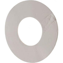 Made in USA - 1" Pipe, Flange Gasket - Gore-Tex GR, White, 1/16" Thick - Benchmark Tooling