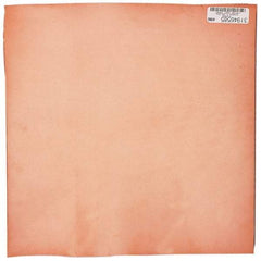 Made in USA - 12" Long x 12" Wide x 5/64" Thick, Leather Sheet Gasketing - Tan - Benchmark Tooling