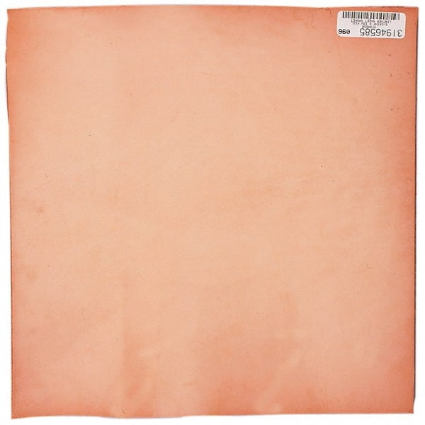 Made in USA - 7' Long x 3' Wide x 1/8" Thick, Leather Sheet Gasketing - Benchmark Tooling