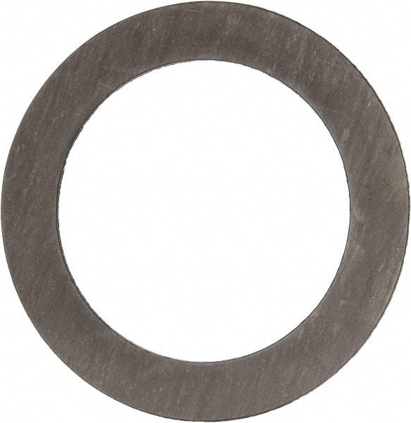 Made in USA - 5" Pipe, 5-9/16" ID x 7-3/4" OD Flange Gasket - Carbon Fiber, Black, 1/16" Thick - Benchmark Tooling