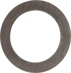Made in USA - 5" Pipe, 5-9/16" ID x 7-3/4" OD Flange Gasket - Carbon Fiber, Black, 1/16" Thick - Benchmark Tooling