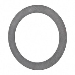 Made in USA - 6" Pipe, 6-5/8" ID x 8-3/4" OD Flange Gasket - Carbon Fiber, Black, 1/16" Thick - Benchmark Tooling