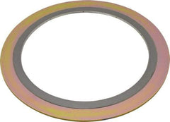 Value Collection - 8" Pipe, 9-3/16" ID x 12-1/8" OD Flange Gasket - Carbon Steel/Stainless Steel, 10-3/8" Flange Diam - Benchmark Tooling