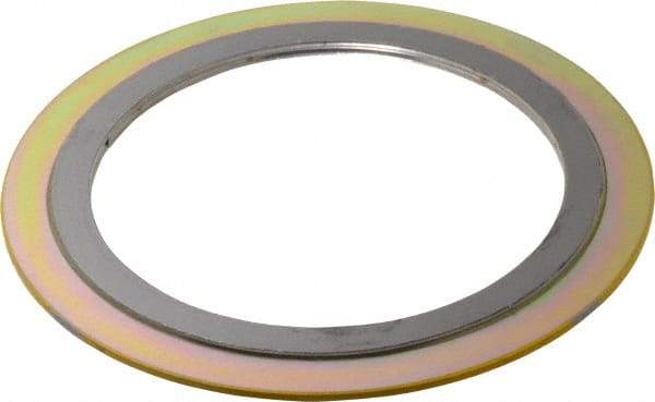 Value Collection - 4" Pipe, 5" ID x 6-7/8" OD Flange Gasket - Carbon Steel/Stainless Steel, 5-7/8" Flange Diam - Benchmark Tooling