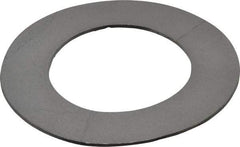 Made in USA - 2-1/2" Pipe, 2-7/8" ID x 4-7/8" OD Flange Gasket - Graphite, Dark Gray, 1/16" Thick - Benchmark Tooling