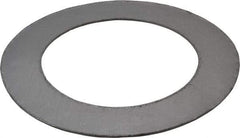 Made in USA - 4" Pipe, 4-1/2" ID x 6-7/8" OD Flange Gasket - Graphite, Dark Gray, 1/16" Thick - Benchmark Tooling