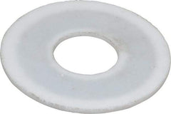 Made in USA - 1" Pipe, 1-1/32" ID x 2-5/8" OD Flange Gasket - PTFE, White, 3/32" Thick - Benchmark Tooling
